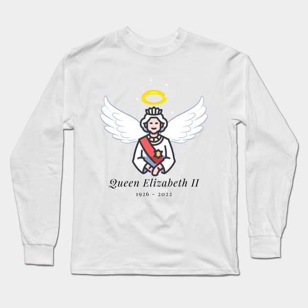 RIP Queen Elizabeth II Long Sleeve T-Shirt by firstsapling@gmail.com